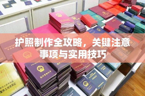 高安护照制作全攻略，关键注意事项与实用技巧