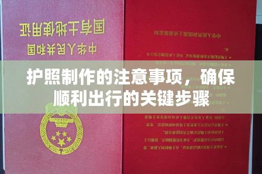 高安护照制作的注意事项，确保顺利出行的关键步骤