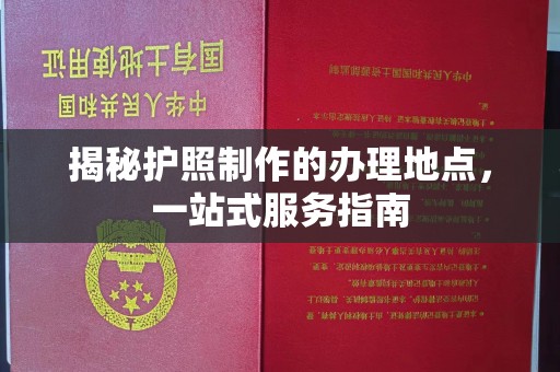 高安揭秘护照制作的办理地点，一站式服务指南