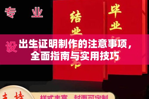 高安出生证明制作的注意事项，全面指南与实用技巧